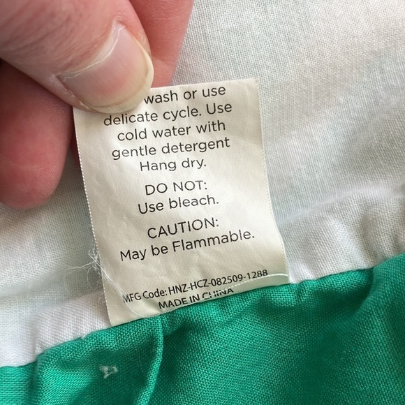 Flirty Aprons Green Zig Zag Pattern Apron - Picture 3 of 5